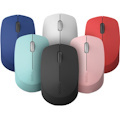 Rapoo M100 2.4GHz & Bluetooth 3 / 4 Quiet Click Wireless Mouse Red - 1300Dpi Connects Up To 3 Devices, Up To 9 Months Battery Life