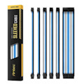Antec Psu - Sleeved Extension Cable Kit V2 - Blue / White / Black . 24Pin Atx, 4+4 Eps, 8Pin Pci-E, 6Pin Pci-E, Compatible With Standard Psu