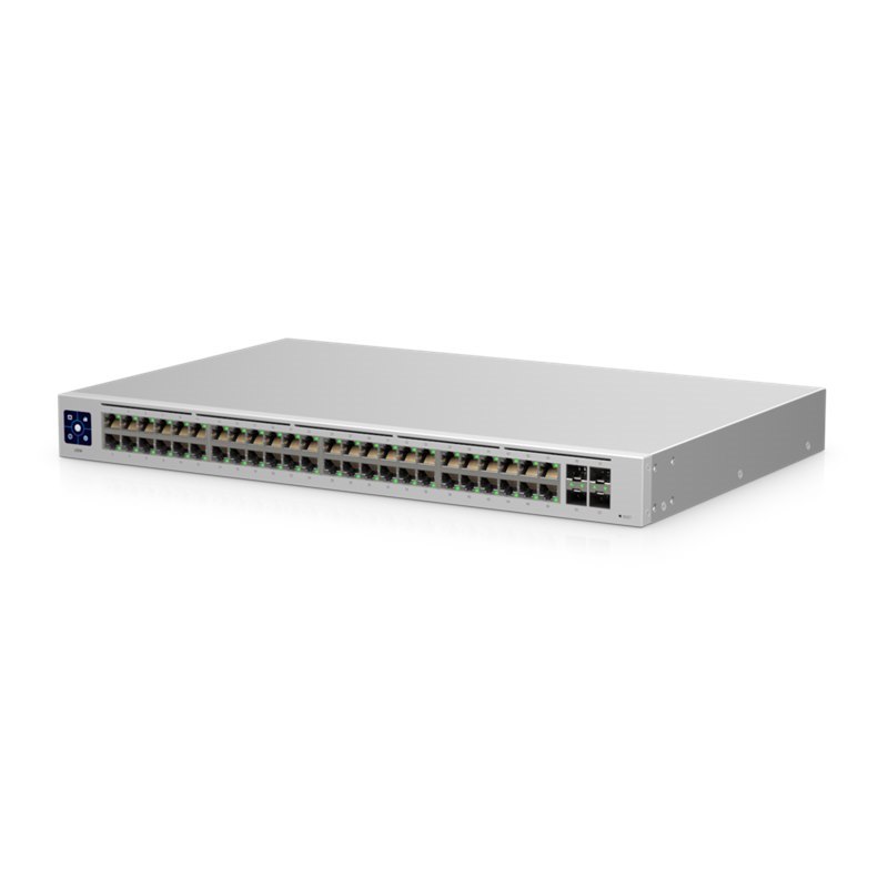 Ubiquiti UniFi 48 Port Managed Gigabit Layer2 Switch - 48X Gigabit Ethernet Ports 4X SFP Port Touch Display