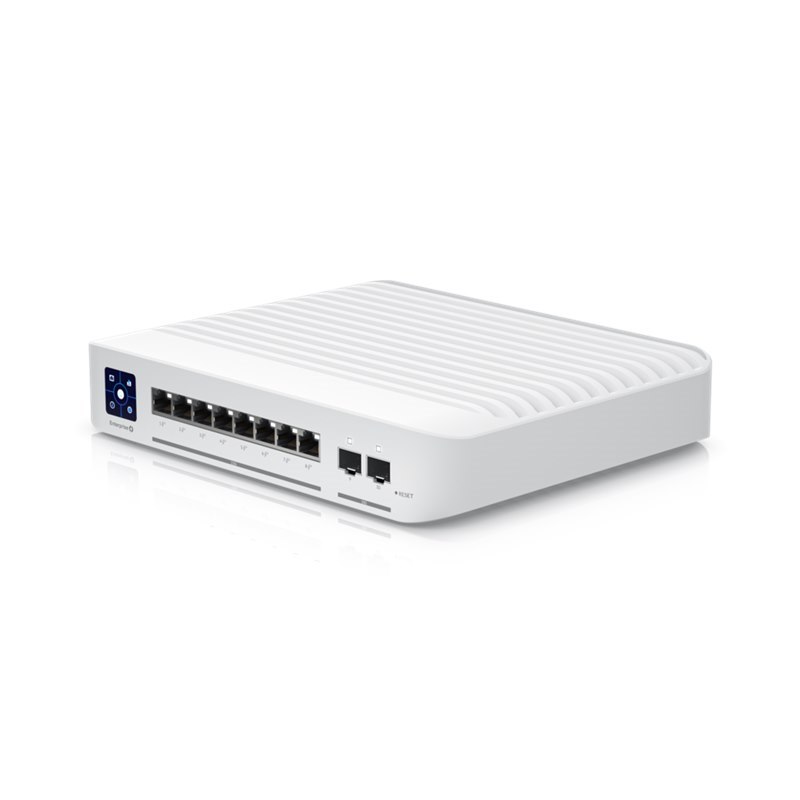 Ubiquiti Switch Enterprise 8-Port PoE+ 8x2.5GbE, Ideal For Wi-Fi 6 Ap, 2X 10G SFP+ Ports For Uplinks, Managed Layer 3 Switch