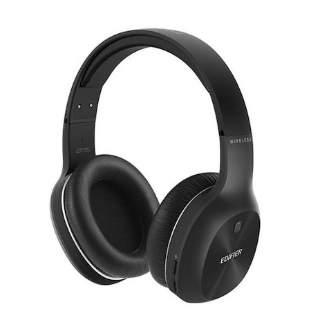 Edifier W800BT Plus Bluetooth Over The Ear Wireless Headphones Black - Microphone/Wireless Bluetooth Headset 5.1/Long 50HR Battery Life/40Mm Drivers