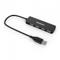 Simplecom CH241 Hi-Speed 4 Port Ultra Compact Usb 2.0 Hub