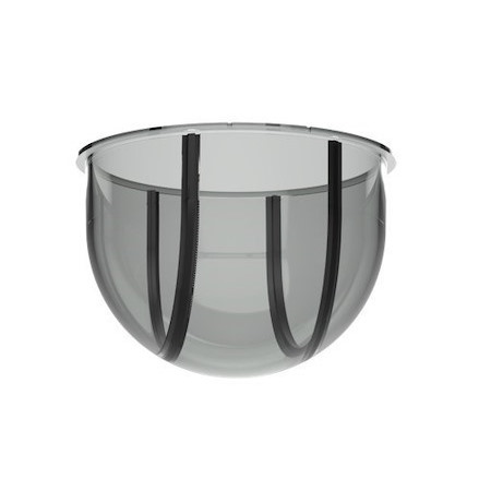 Milesight Smoked Dome Cover, Ideal For Concealing Camera Orientation, Suitable For Mini PTZ Dome