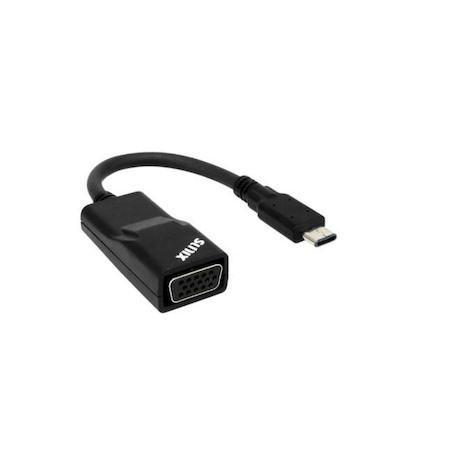 Sunix (LS) Sunix Usb Type C To Vga Adapter, Compliant With Vesa DisplayPort, Driver Free Under Apple Mac, Google Chromebook And Windows systems(LS)