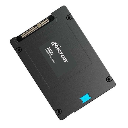 Crucial Micron 7450 Pro 3.84TB Gen4 NVMe Enterprise SSD U.3 6800/5300 MB/s R/W 1000K/180K Iops 25700TBW 1DWPD 2M HRS MTBF Server Data Centre 5YRS