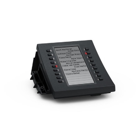 Snom D3 Expansion Module Usb For D385, D375, D345, D335 & D315, 18 Highly Configurable, Self-Labelling, Led Keys