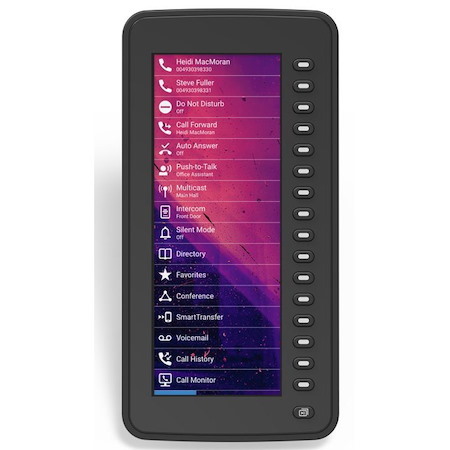 Snom D7C Expansion Module Usb For D785, D765, D745, D735, D725, D717 & D715, 48 Programmable Keys, High-Resolution 6.8' TFT Colour Display