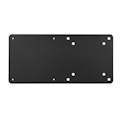Brateck Vesa Compatible Nuc Mounting Bracket, Up To 3KG, Black Colour, Steel Material,