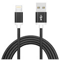 Astrotek 1M Usb Lightning Data SYNC Charger Black Cable For iPhone 7S 7 Plus 6S 6 Plus 5 5S iPad Air Mini iPod