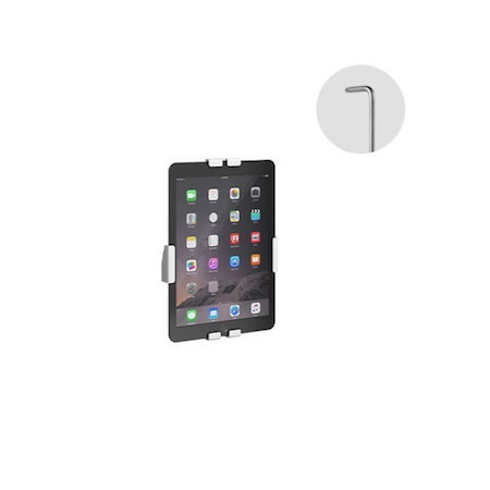 Brateck Universal Anti-Theft Tablet Wall Mount Compatible With Most 7.9'-11' Tablet-White
