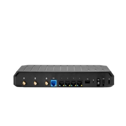 Cradlepoint E300 Branch Enterprise Router, Cat 7 Lte, Essential Plan, 2X Sma Cellular Connectors, 5X GbE RJ45 Ports, Dual Sim, 3 Year NetCloud