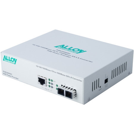 Alloy Poe3000sfp 10/100/1000Base-T PoE+ RJ-45 To SFP Converter.