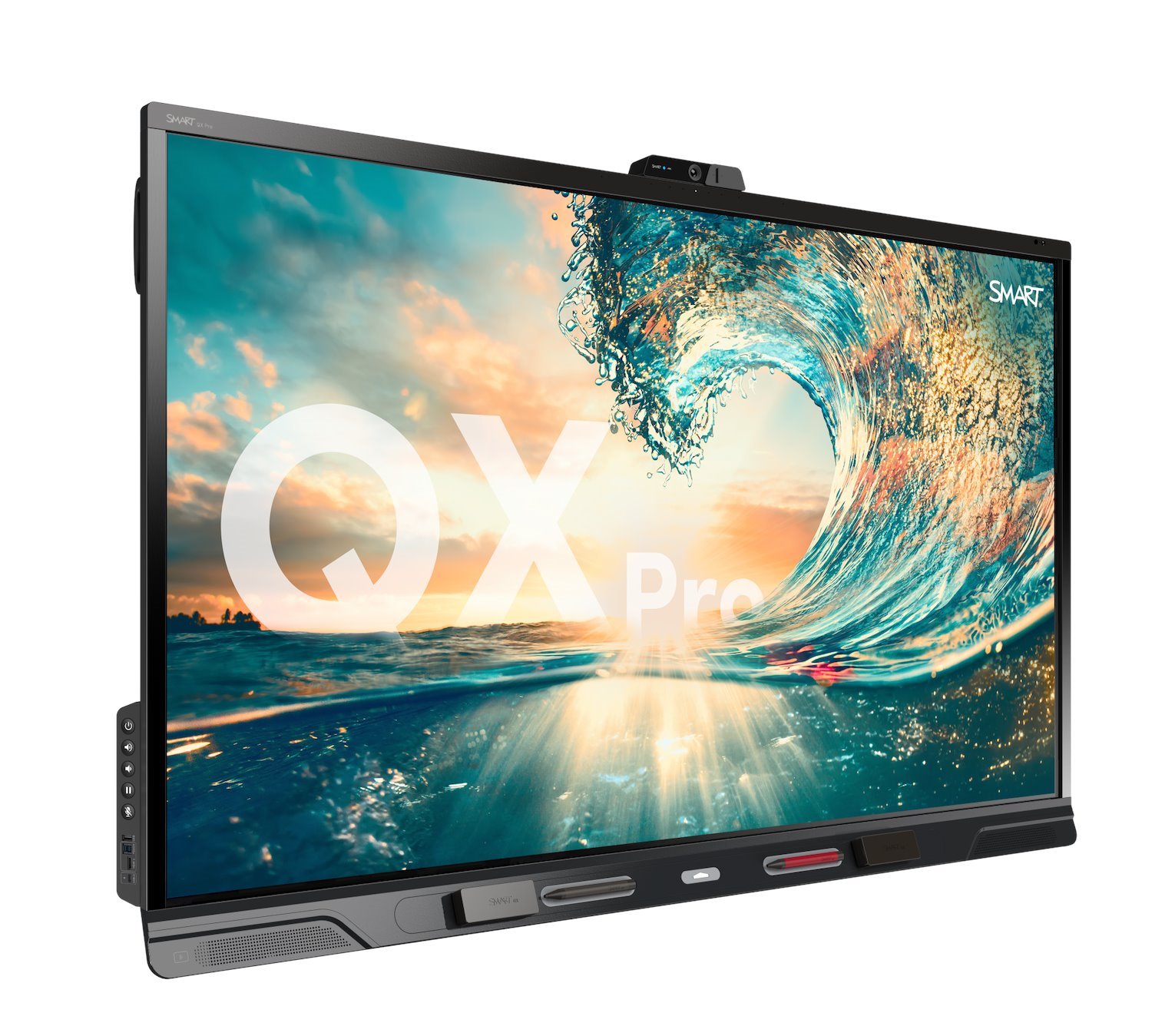 Smart Board QX086 Pro Series Interactive Display With Iq 5Y Assure And Swc-120Uhd Camera