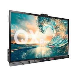 Smart Board QX086 Pro Series Interactive Display With Iq 5Y Assure And Swc-120Uhd Camera