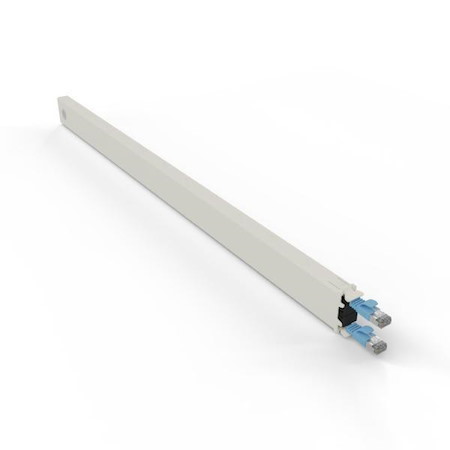 Patchbox.One 30Ru STP Blue Cat6A Cable Management Cassette, To Be Installed In Patchbox.One Frame (Poneframe)