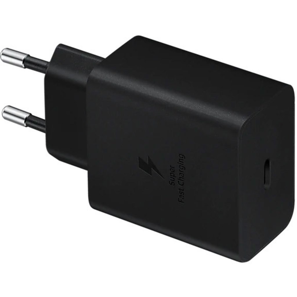 Samsung Usb-C Wall Charger 45W PD Black Incl Usb-C To Usb-C Cable 1M