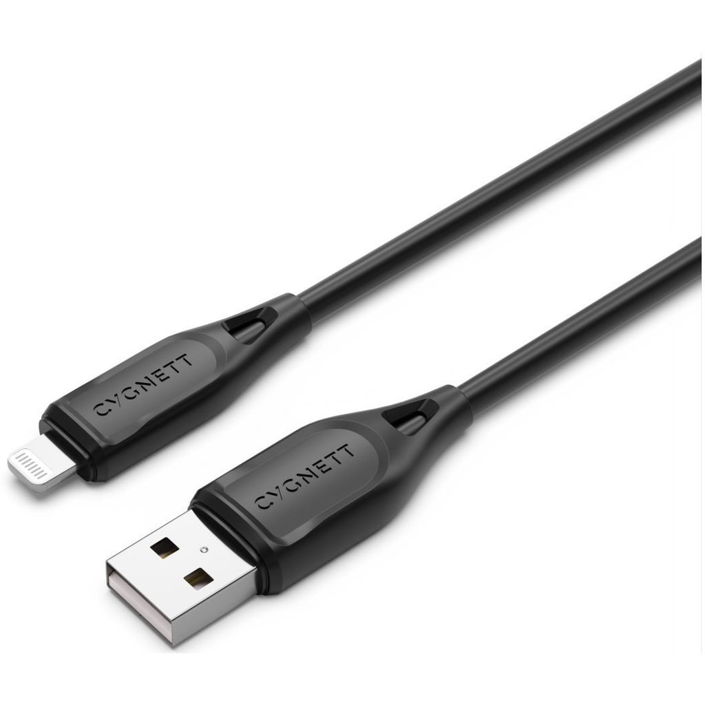 Cygnett Essentials Lightning To Usb Cable 1M Black