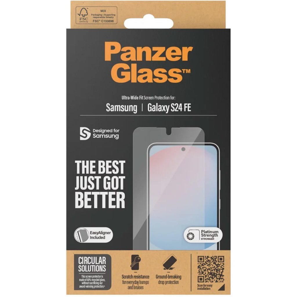 PanzerGlass Samsung Galaxy S24 Fe - Ultra-Wide Fit