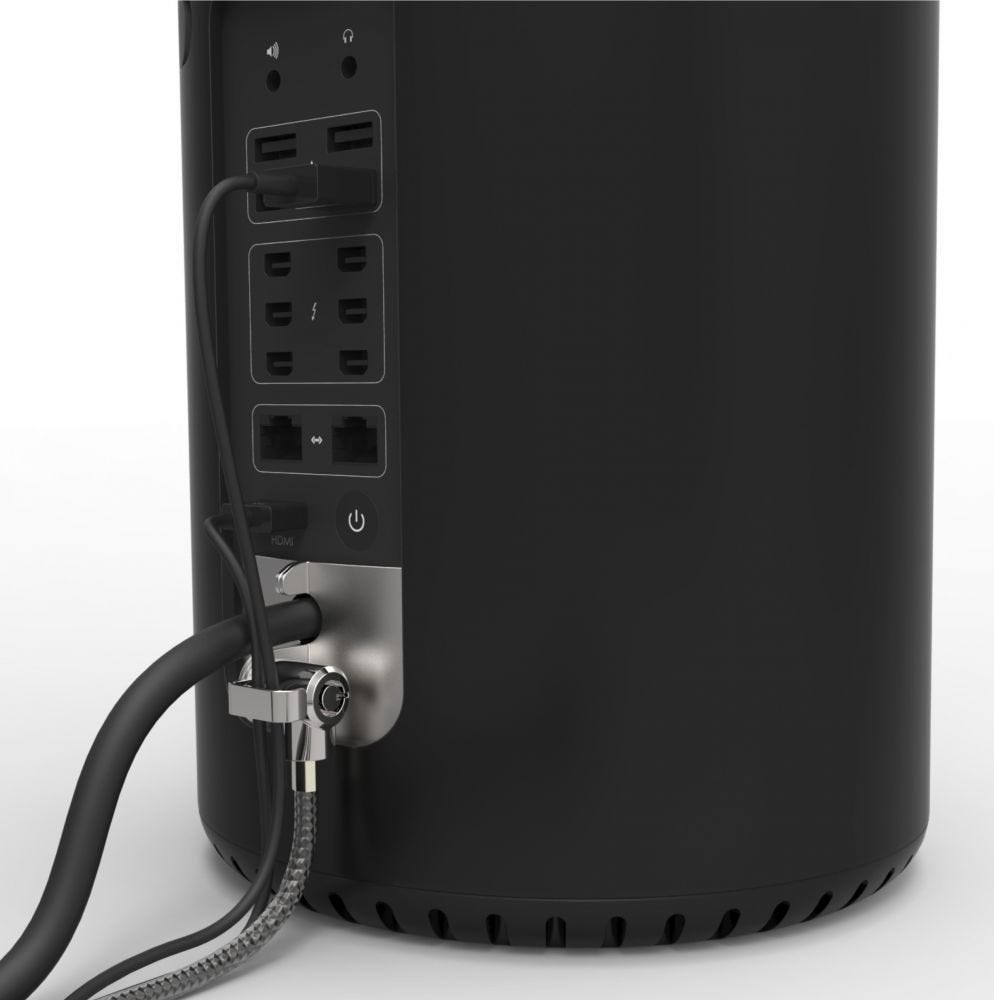 MacLocks Compulocks Apple Mac Pro Locking Bracket And Keyed Cable Lock - Black