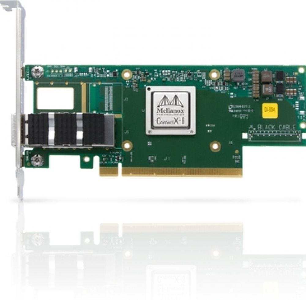 Mellanox Nvidia ConnectX-6 Vpi Mcx653105a-Ecat-Sp - Single Pack