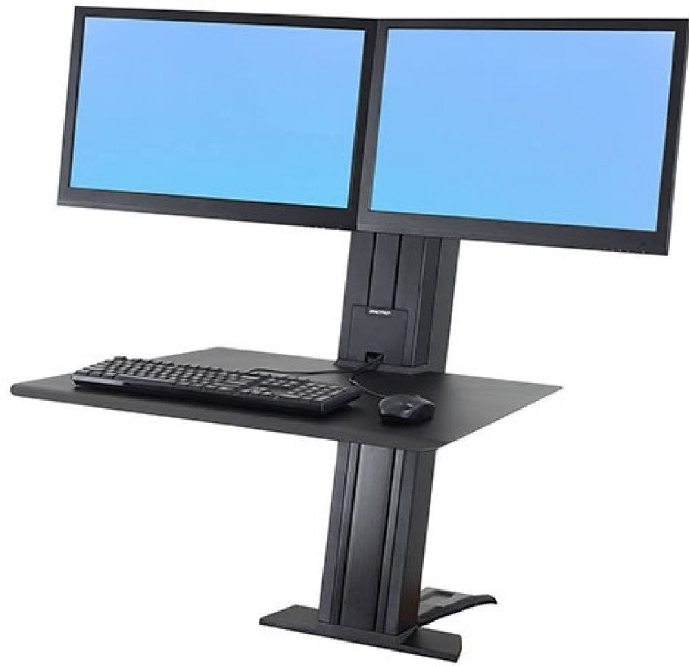 Ergotron WorkFit-SR Dual Monitor Standing Desk Workstation - Bevestigingskit