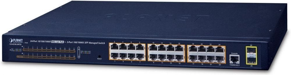 Planet GS-4210-24P2S - Switch