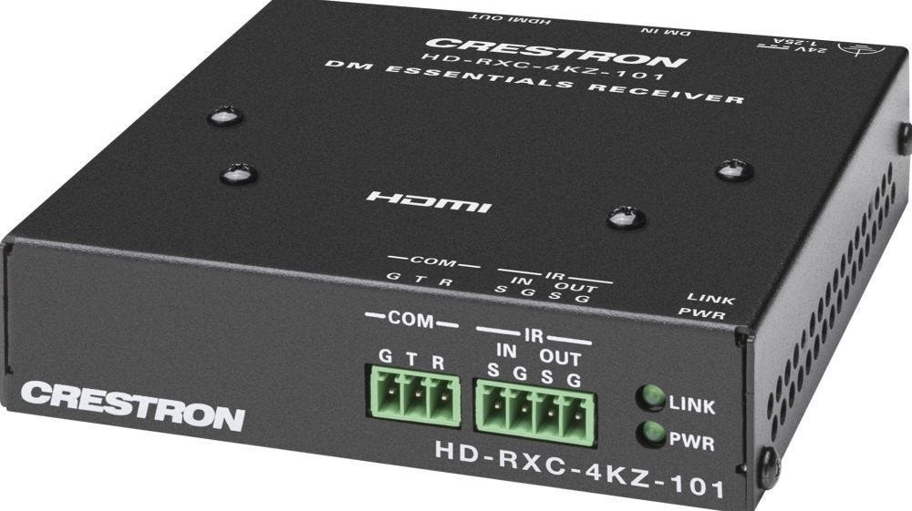 Crestron DM Lite HD-RXC-4KZ-101 - Videoaudioinfrarodeseriële Uitbreider