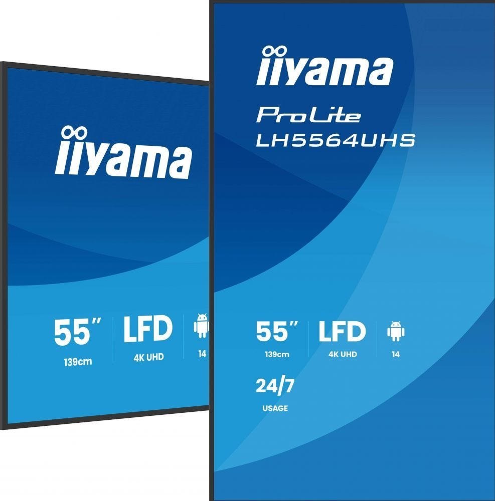 Iiyama ProLite Lh5564uhs-B1ag - Digital Signage Display
