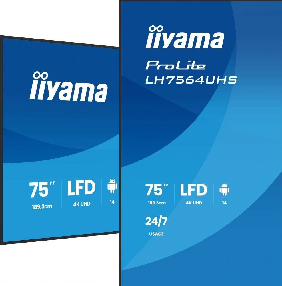 Iiyama ProLite Lh7564uhs-B1ag - Digital Signage Display