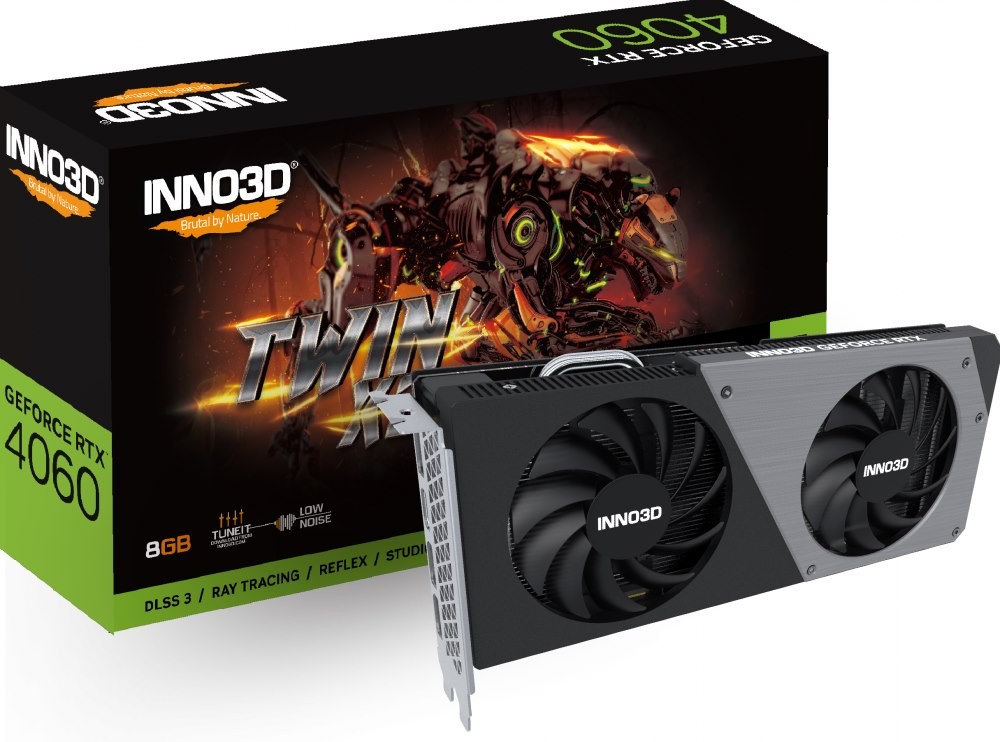 Inno3d Geforce RTX 4060 Twin X2 - Videokaart