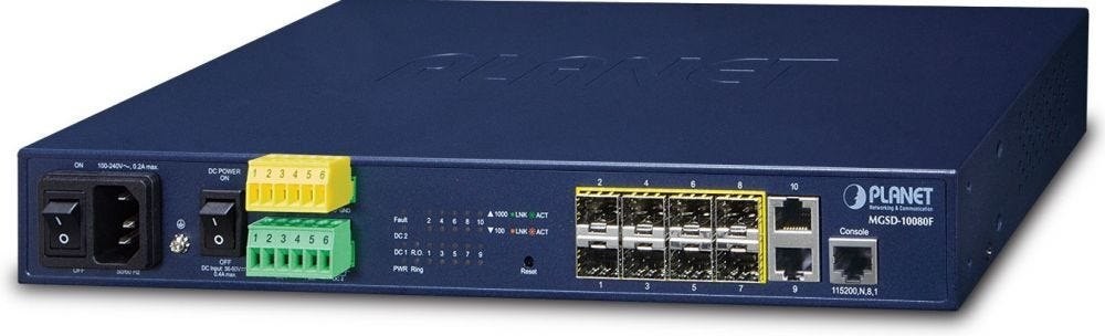 Planet MGSD-10080F - Switch