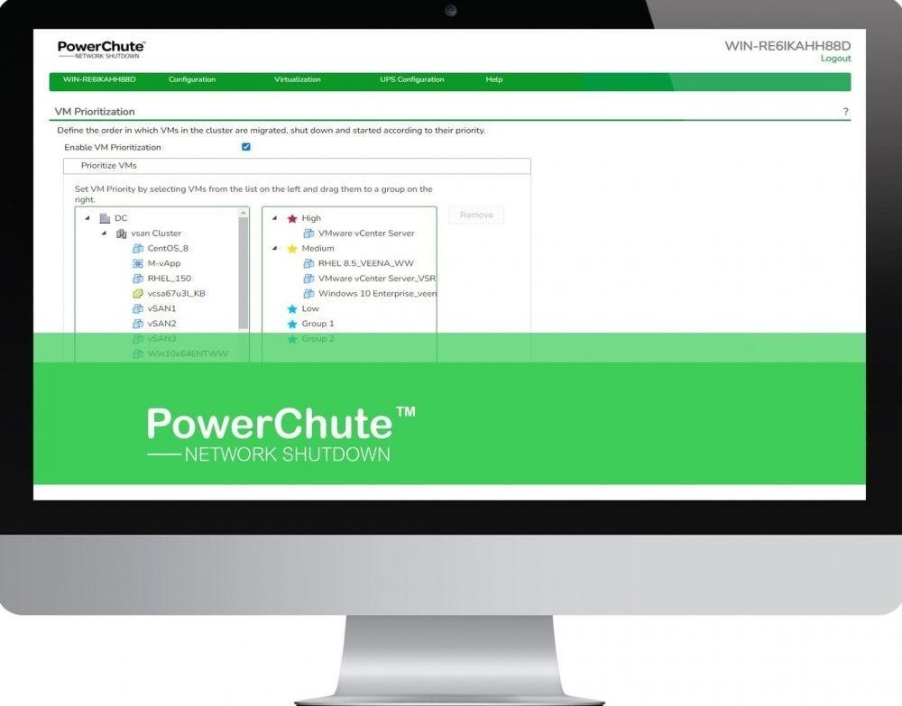 Apc PowerChute Network Shutdown For Virtualization And Hci - Abonnementslicentie (5 Jaar)