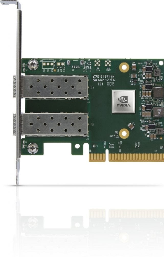 Mellanox Nvidia ConnectX-6 LX En - Crypto Uitgeschakeld Met Veilig Opstarten