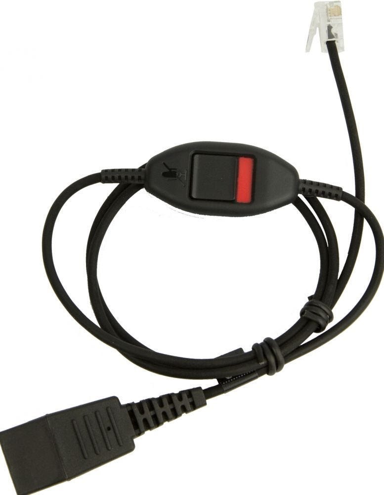 Jabra - Kabel Voor Telefoonhoorn