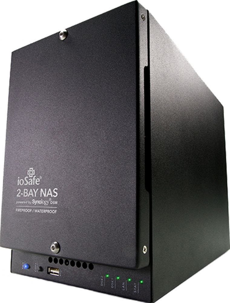 IoSafe 218 24TB(12TBX2) Iron Wolf HDD 1YR DRS