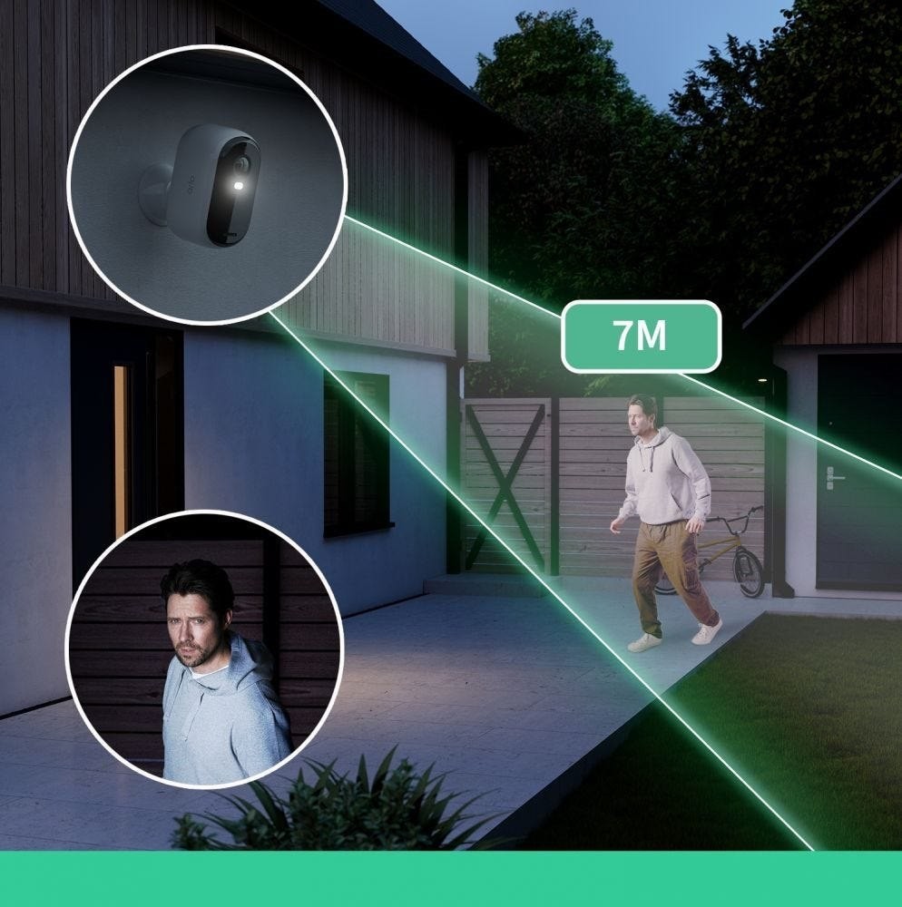 Arlo Essential 2K XL Outdoor 3-Cam