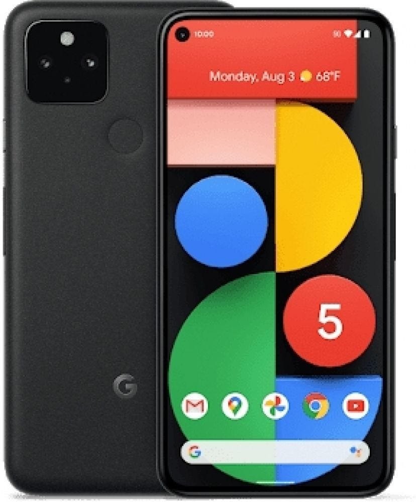 Google Pixel 5 128GB Zwart 6" 5G Android