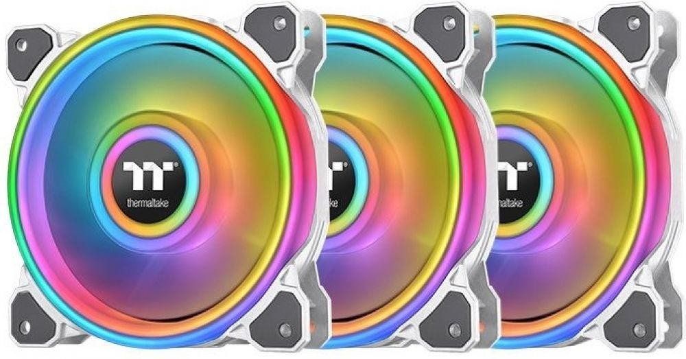 ThermalTake TT Riing Quad 14 RGB 3erP. WH 140X140X25