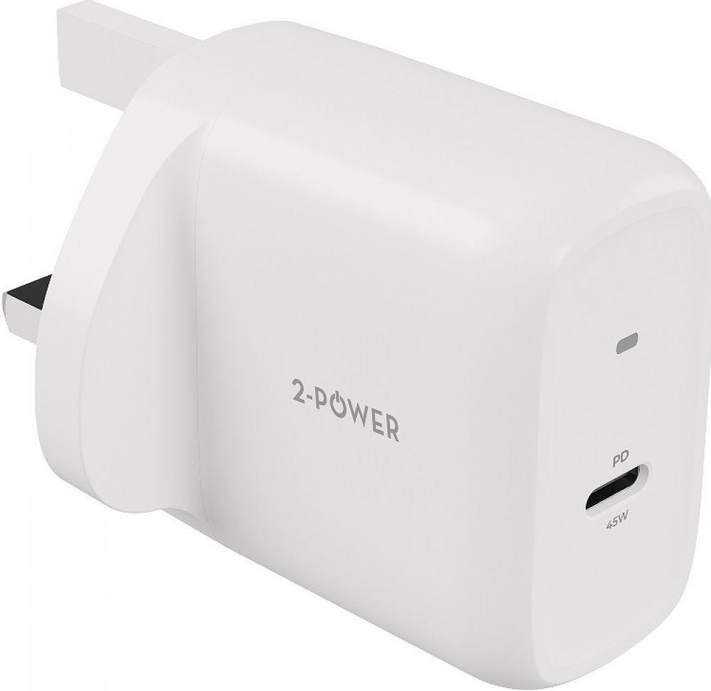 2-Power Wall Charger PD 45W GaN 1 X Usb-C