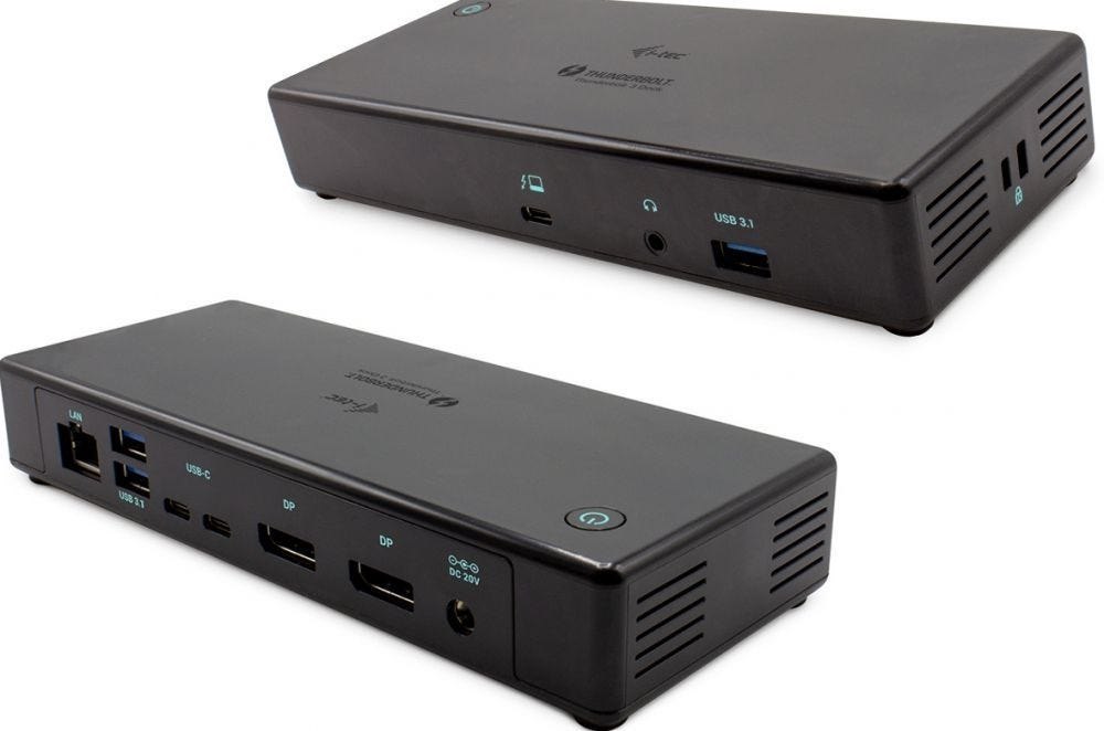 i-Tec Tb3cdualdpdockpd - Dockingstation