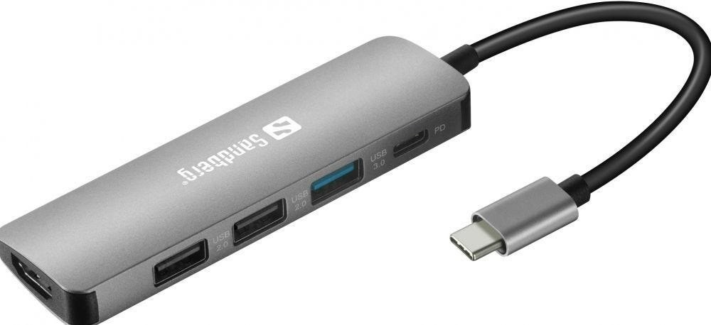 Sandberg Usb-C Dock HDMI+3xUSB+PD 100W