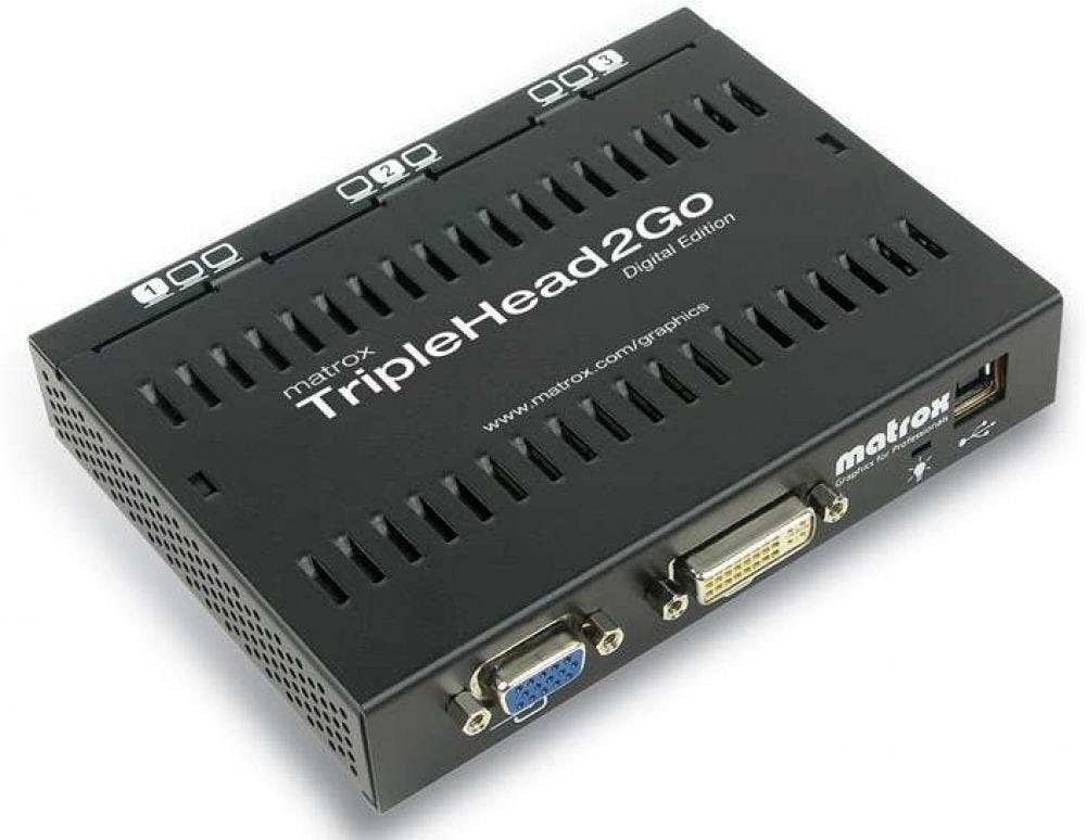 Matrox Graphics eXpansion Module TripleHead2Go - Digital Edition