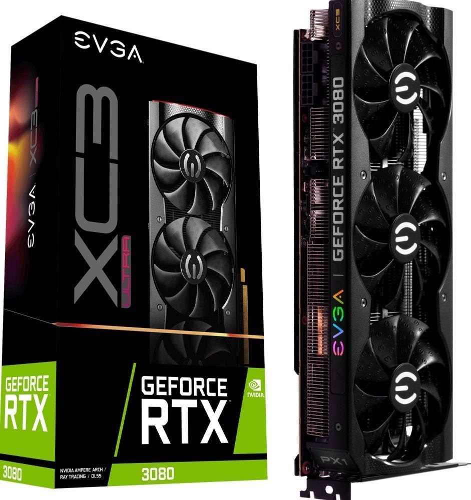 Evga GeForce RTX 3080 XC3 Ultra Gaming - Videokaart