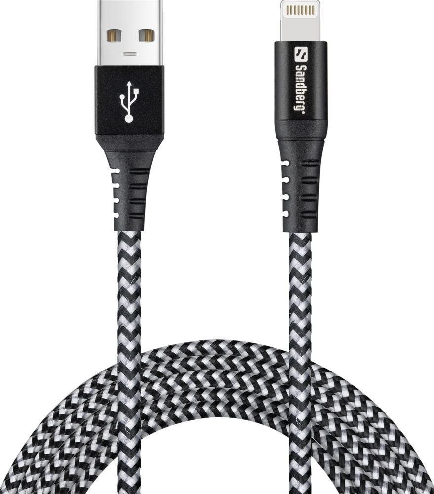 Sandberg Survivor Lightning Cable 2M
