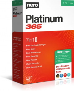 Nero Platinum 365 Emea - Licentie