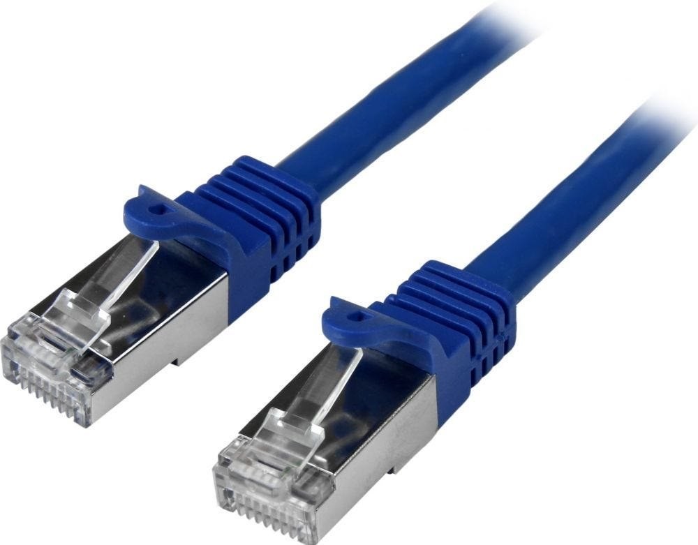 StarTech.com 2M Cat6 Patchkabel Blauw - Shielded (SFTP) Snagless Gigabit Netwerkkabel