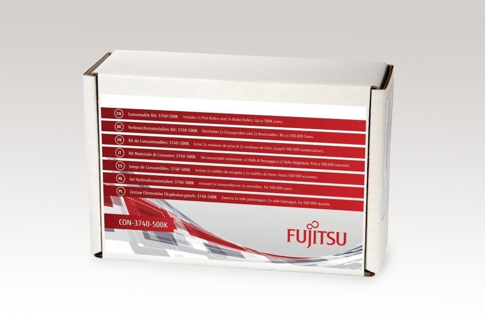 Fujitsu Consumable Kit: 3740-500K - Kit Met Verbruiksartikelen Voor Scanner