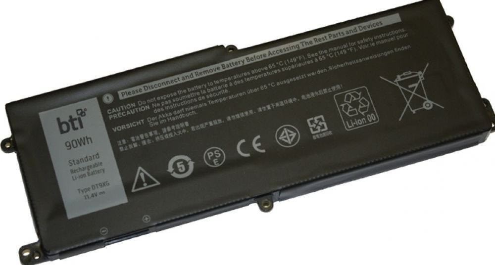 Bti - Batterij Voor Laptopcomputer (Gelijk Aan: Dell DT9XG)