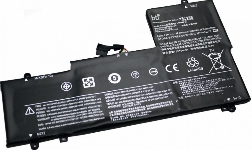 Bti - Batterij Voor Laptopcomputer (Gelijk Aan: Lenovo L15L4PC2, Lenovo L15M4PC2, Lenovo 5B10K90778, Lenovo 5B10K90802)