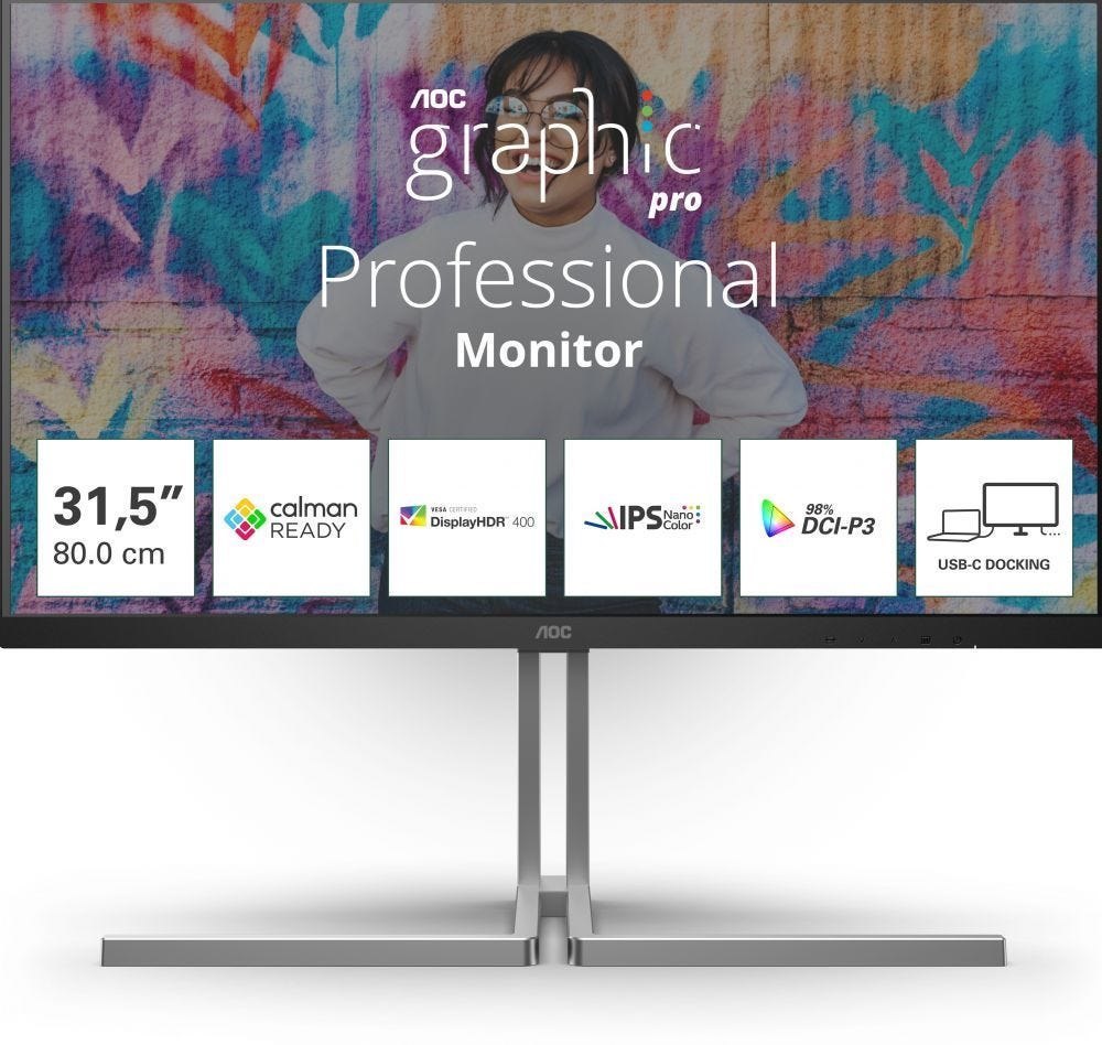Aoc U32u3cv - Graphic Pro Series